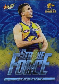 2019 Select Footy Stars - Strike Force #SF49 Jamie Cripps Front